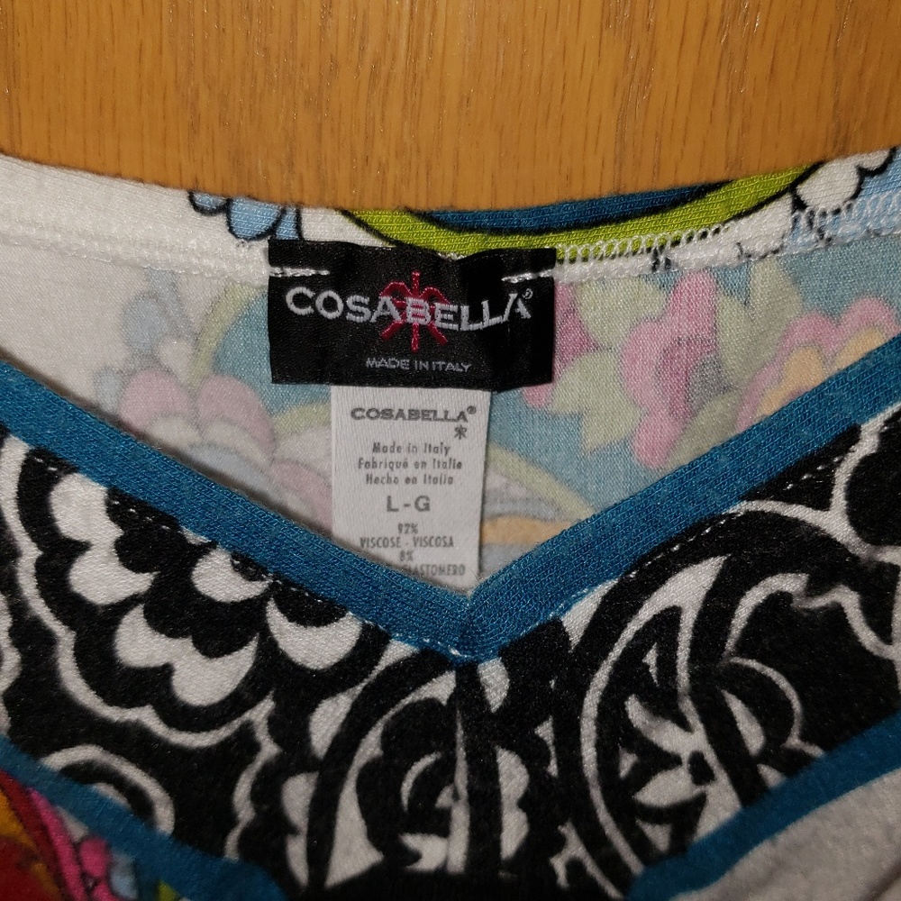 Cosabella Paisley Adjustable Tank - Picture 4 of 6